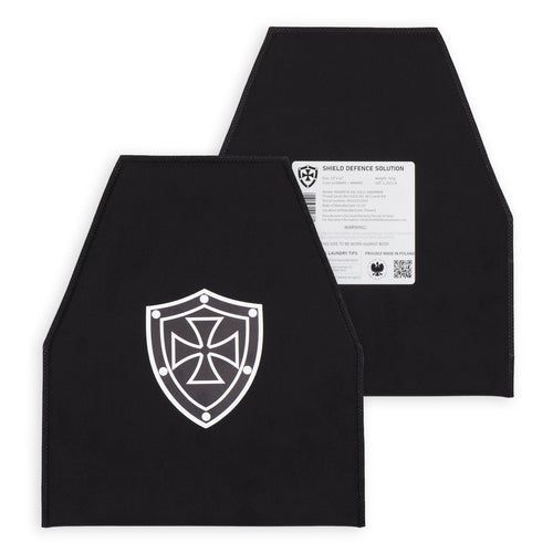 25 × 30 cm pehmed ballistilised paneelid Swimmer's Cut – esi- ja tagakülje kaitse