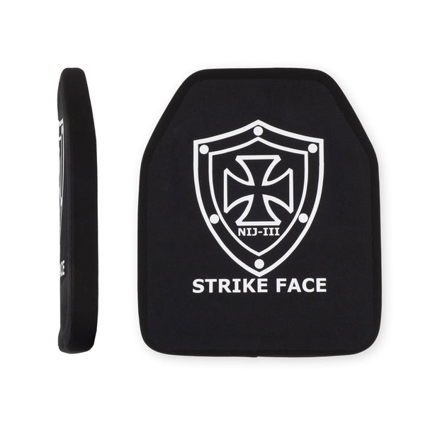 28 × 36 cm SAPI ballistiline plaat – üksikkõver esikülg