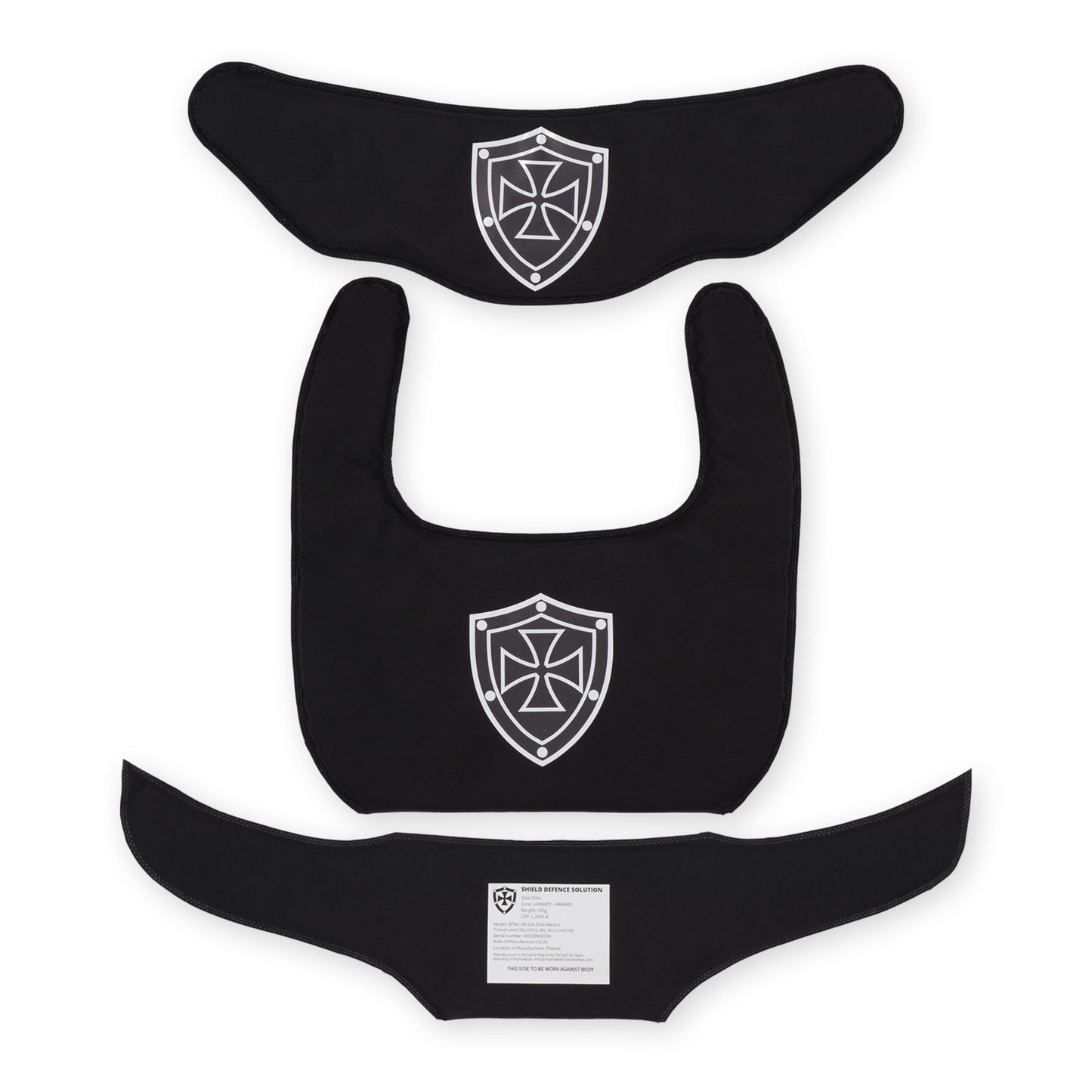 M-Tac Elite Gorget kaelakaitse pehme soomuse vaheplaatide komplekt