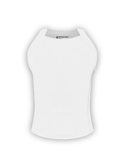 Bulletproof Concealable Expanded T-shirt - White - Shield Defence Solution